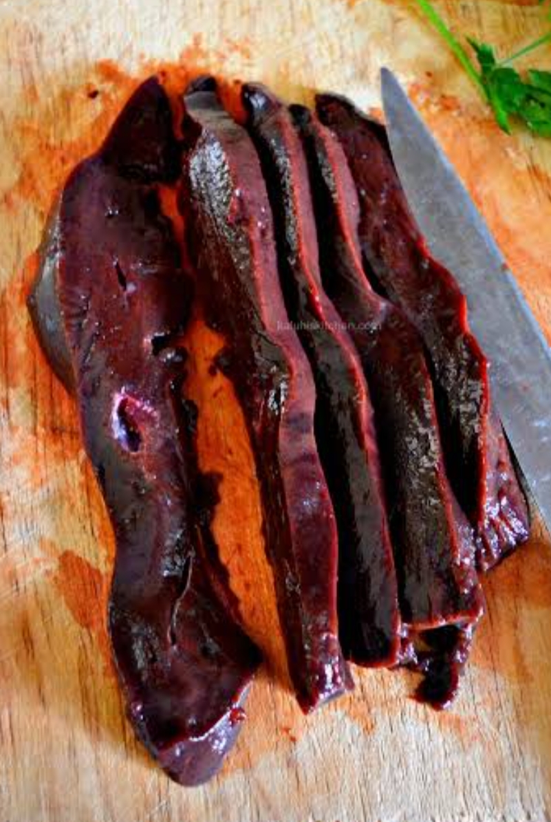 STRIPPED BEEF LIVER